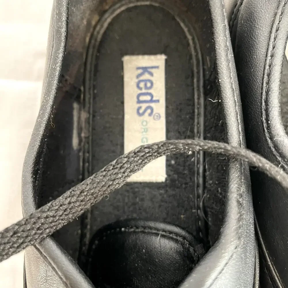 KEDS Original Size 7.5 Women's Sneakers Black see pictures - Picture 9 of 11